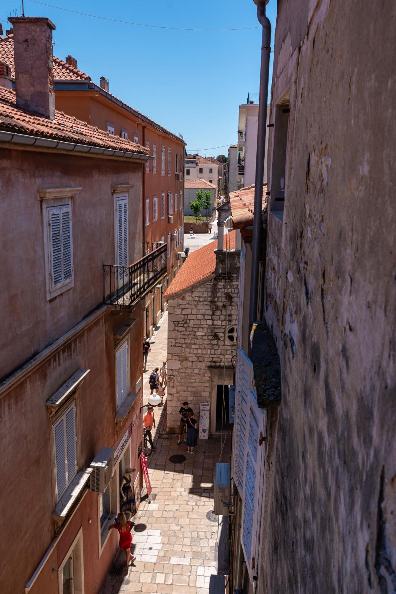 Timeless Antique Old Town With Terrace Apartment ซาดาร์ ภายนอก รูปภาพ